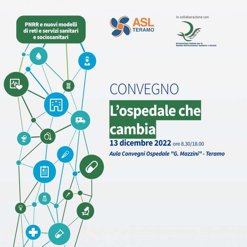 Convegno - L’ospedale che cambia - Teramo 13 dicembre 2022