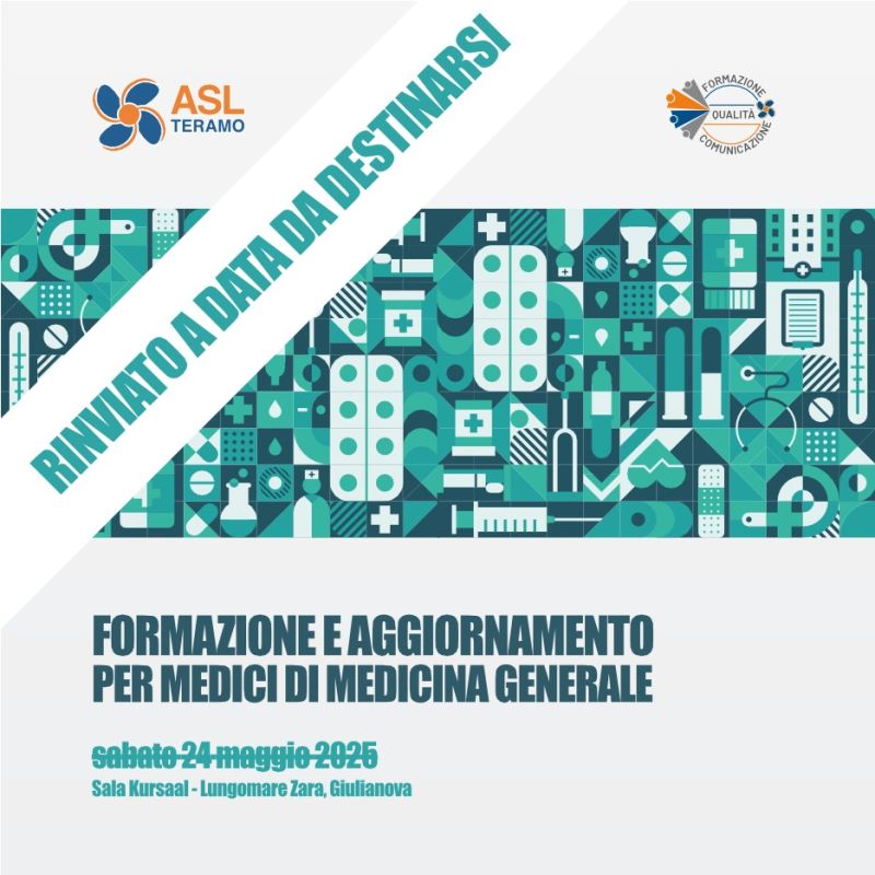 FORMAZIONE E AGGIORNAMENTO PER MEDICI DI MEDICINA GENERALE - 24 maggio 2025