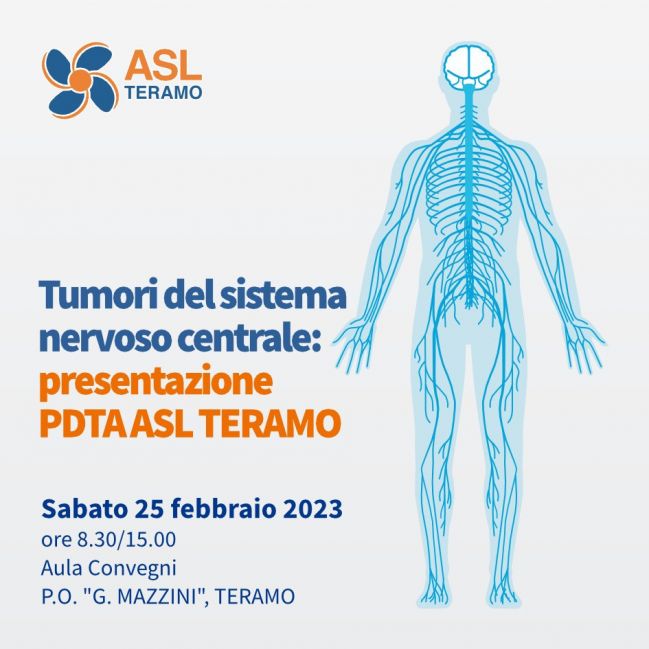 Tumori del sistema nervoso centrale: presentazione PDTA ASL TERAMO - Teramo 25 febbraio 2023