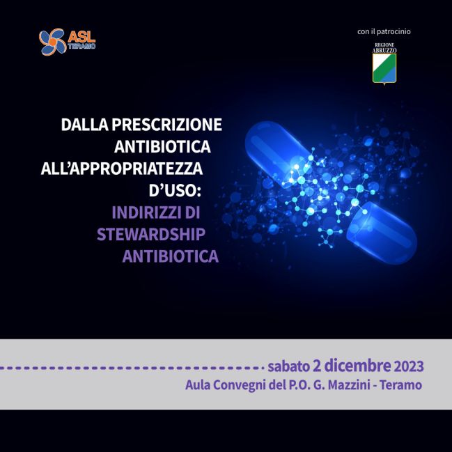 Dalla prescrizione antibiotica all’appropriatezza d’uso: indirizzi di stewardship antibiotica - 2 dicembre 2023