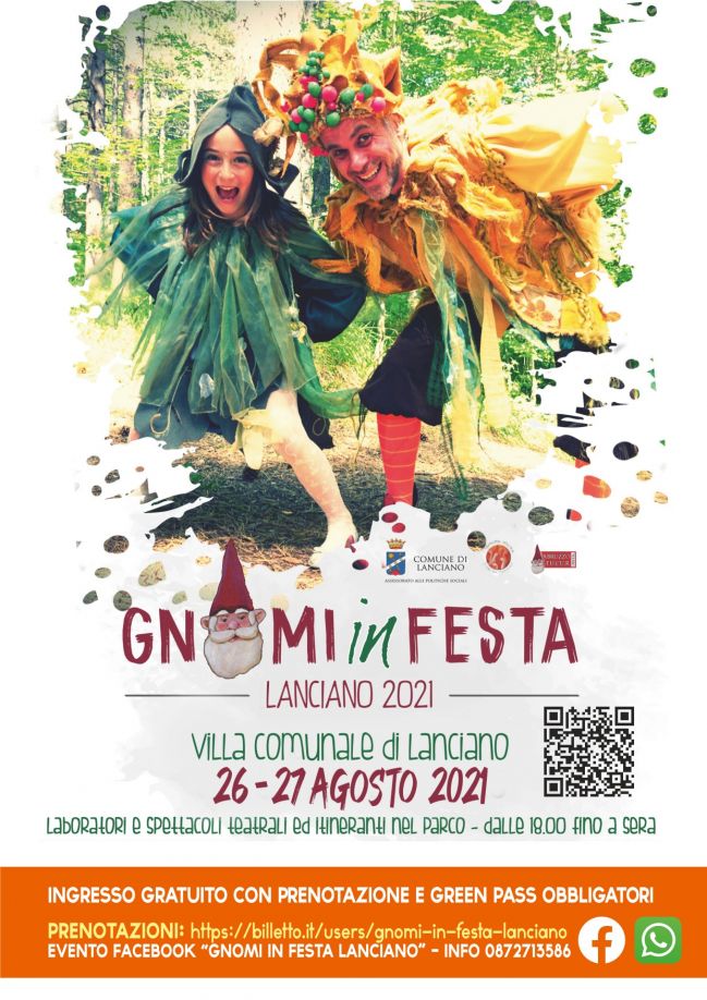 Gnomi in festa - Lanciano 26/27 agosto 2021