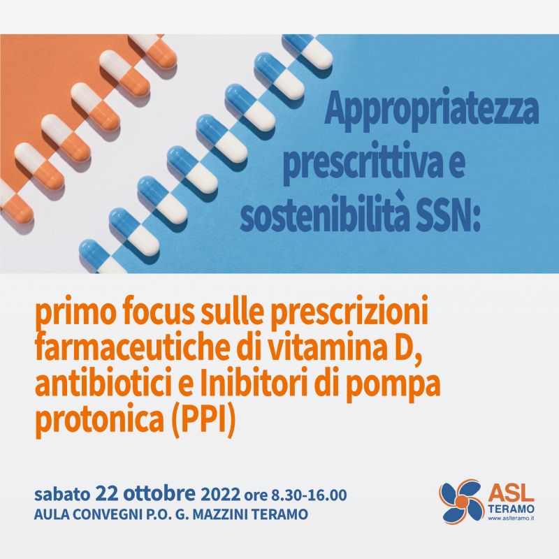 Appropriatezza prescrittiva e sostenibilità SSN: primo focus sulle prescrizioni farmaceutiche di vitamina D, antibiotici e Inibitori di pompa protonica (PPI)
