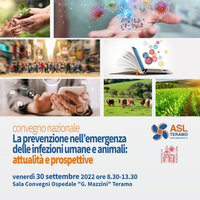 Convegno nazionale: La prevenzione nell’emergenza delle infezioni umane e animali: attualità e prospettive - 30 settembre 2022