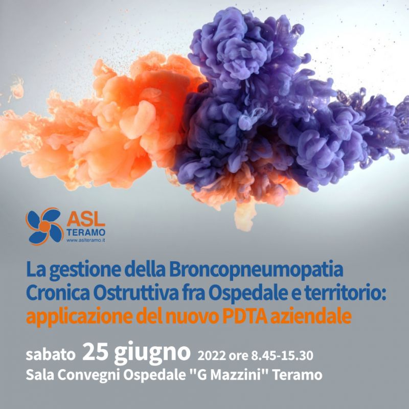 La gestione della Broncopneumopatia Cronica Ostruttiva fra Ospedale e territorio: applicazione del nuovo PDTA aziendale - 25 giugno 2022