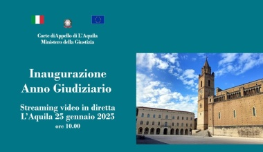 Inaugurazione Anno Giudiziario - L'Aquila 25 gennaio 2025