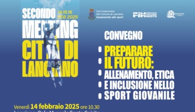 Convegno "Preparare il futuro: Allenamento, Etica e Inclusione nello sport giovanile" 14 febbraio ore 10.30 Polo Museale S. Spirito, Lanciano